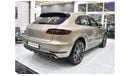 بورش ماكان EXCELLENT DEAL for our Porsche Macan Turbo ( 2015 Model ) in Golden Color GCC Specs