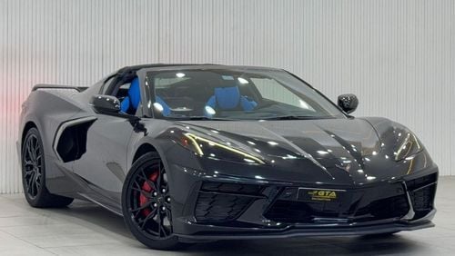 شيفروليه كورفت 3LT 6.2L (490 HP) Convertible 2023 Corvette Stingray 3LT, 5Y Agency warranty, 3Y Service contract, F