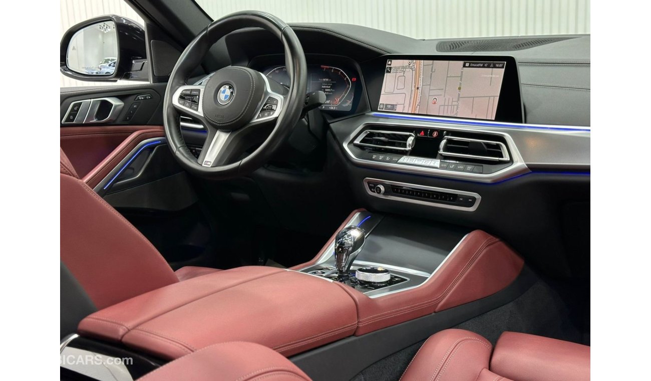 بي أم دبليو X6 40i xLine 2021 BMW X6 xDrive40i X-Line, Feb 2026 BMW Warranty + Service Pack, Full Options, Low Kms,