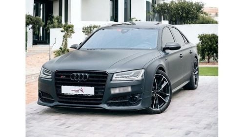 Audi S8 TFSI quattro AED 2,320 PM | AUDI | S-8 PLUS QUATRO | 2016 | 4.0L | FULL SERVICE HISTORY | GCC