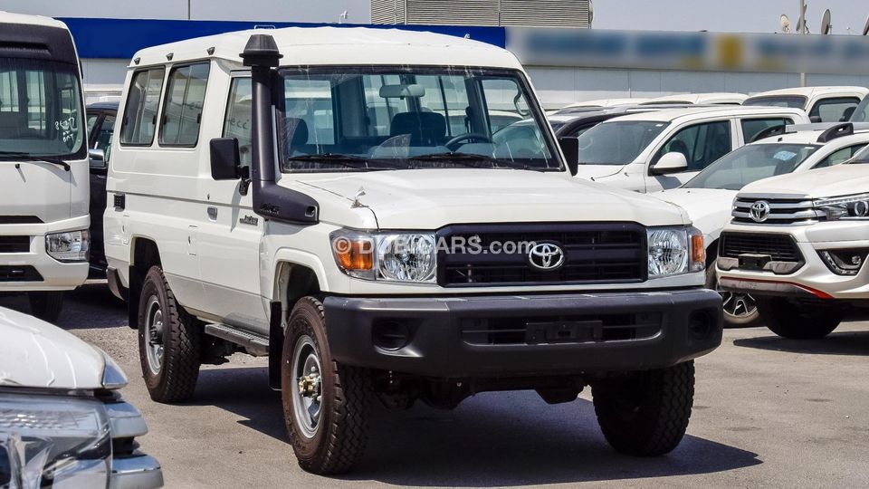 Toyota Land Cruiser Hard Top 4.2L V6 DIESEL 4WD for sale. White, 2019