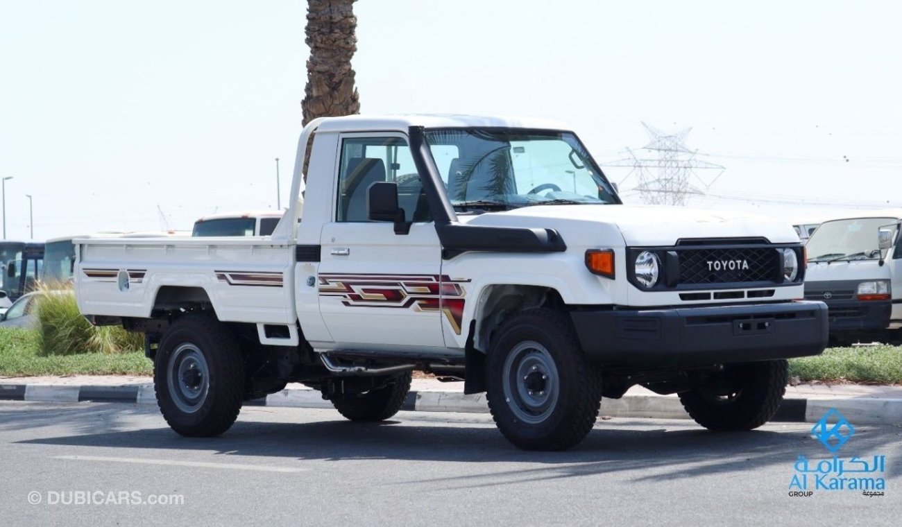 Toyota Land Cruiser Pick Up 2024Toyota LC 79 Single Cabin Pick Up 4.2L Diesel, Manual, White