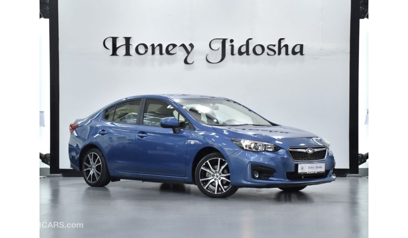 Subaru Impreza EXCELLENT DEAL for our Subaru Impreza AWD ( 2019 Model ) in Blue Color GCC Specs