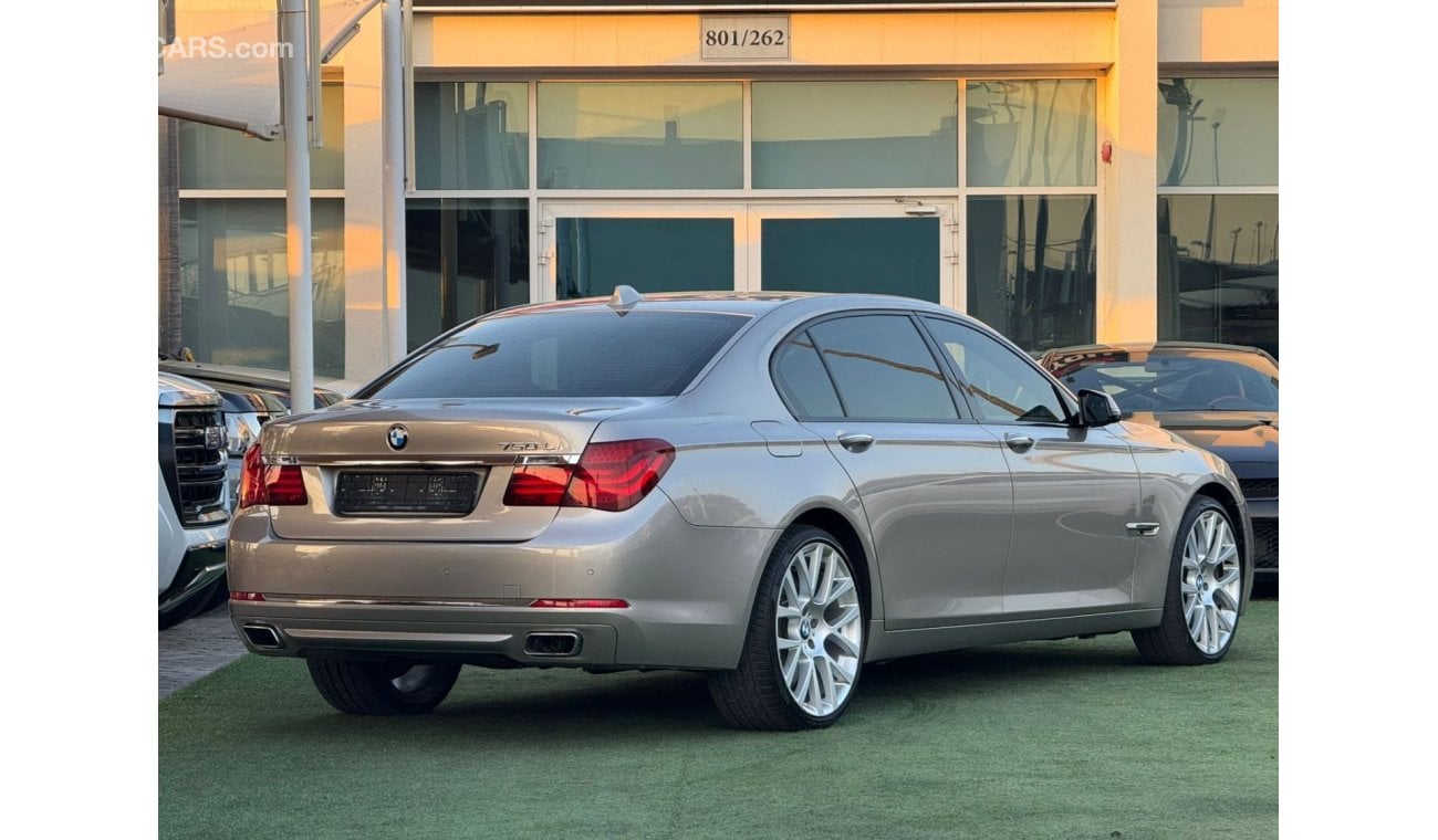 بي أم دبليو 750Li بي ام دبليو Li750 خليجي 2014 بحاله ممتازه بدون حوادث