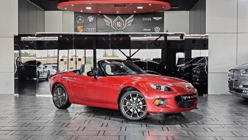 Mazda MX5 Sport AED 2,500 P.M | 2015 MAZDA MX-5 MIATA RF 25TH ANNIVERSARY 2L TURBO | GCC | HARD TOP CONVERTIBL