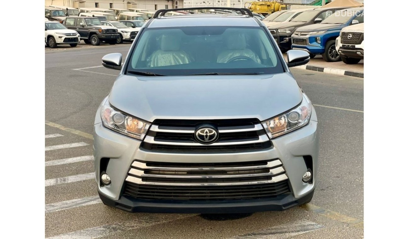 تويوتا هايلاندر 2019 Toyota Highlander Hybrid Fuel 3.5L V6 - 4x4 AWD - MidOption+ Full 7 Leather Seat - Fully Servic