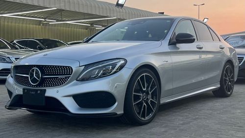 مرسيدس بنز C 43 AMG C43 ///AMG توين تيربو وارد اليابان قمة النظافة 2018