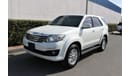 Toyota Fortuner EXR Toyota fortuner 2015 Gulf 7 seats