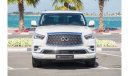 Infiniti QX80 Luxe 7st Infinite QX80  Full Option 2020 GCC Under Warranty