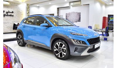 Hyundai Kona EXCELLENT DEAL for our Hyundai Kona 2.0L ( 2023 Model ) in Blue Color GCC Specs