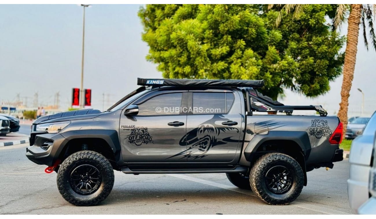 Toyota Hilux FULLY OFF ROAD GR SPORTS MODIFIED | CAMPING ROOFTOP TENT | OFF ROAD TIRES | 2019 | RHD | 2.8L DIESEL