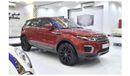 لاند روفر رانج روفر إيفوك EXCELLENT DEAL for our Land Rover Range Rover Evoque ( 2016 Model ) in Red Color GCC Specs