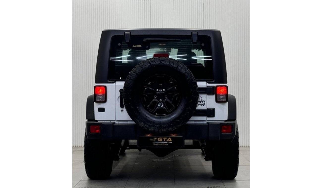 جيب رانجلر 2018 Jeep Wrangler JK Willys Sport, 1 Year Unlimited KM Warranty, Service History, GCC