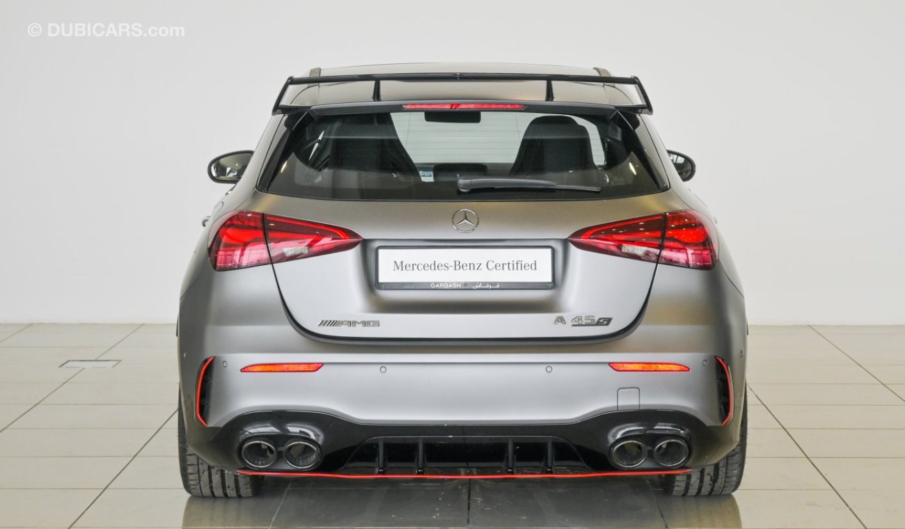 Mercedes-Benz A 45 S AMG 4M FL / Reference: VSB 33410 Certified Pre-Owned with up to 5 YRS SERVICE PACKAGE!!!