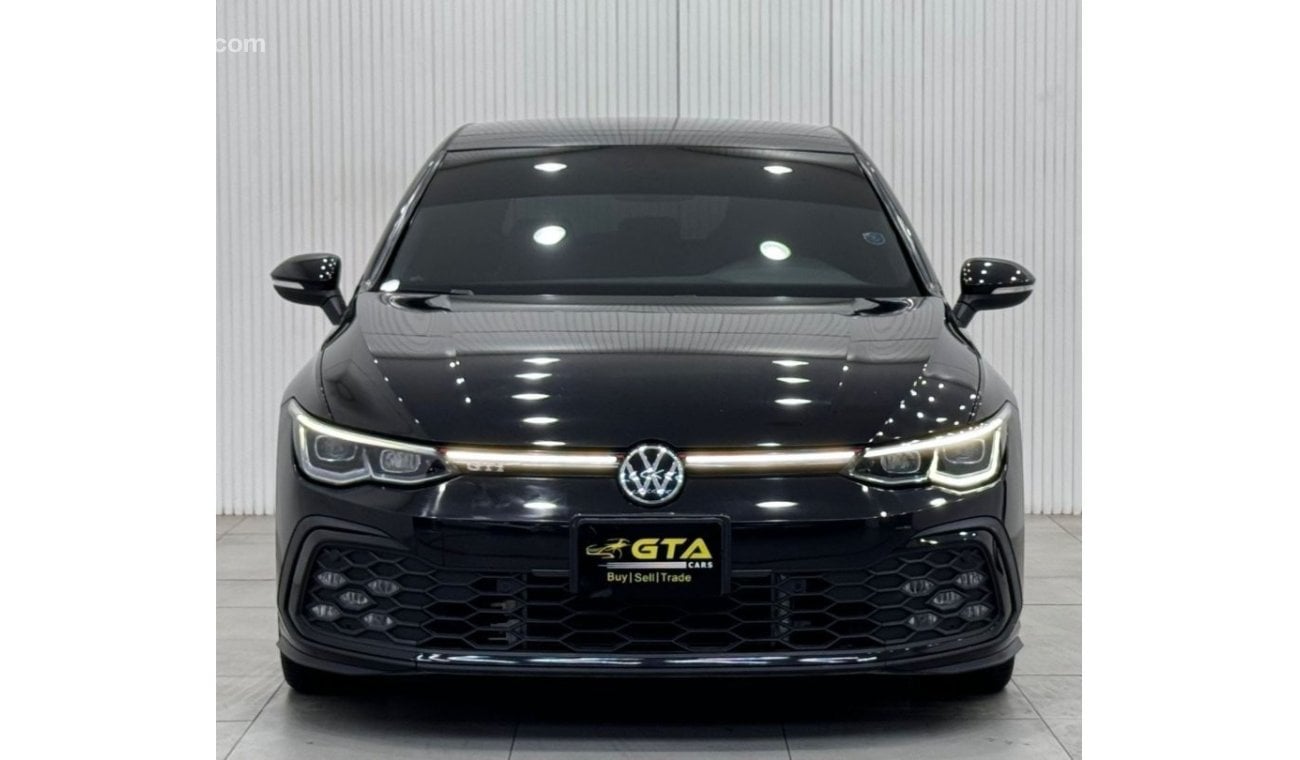 فولكس واجن جولف GTI 2022 Volkswagen Golf GTI, Feb 2025 VW Warranty + Service Pack, Full Options, Low Kms, GCC