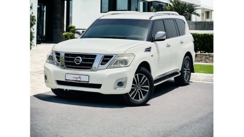 Nissan Patrol NISSAN PATROL LE PLATINUM CITY 5.6 V8 | SPACIOUS LUXURY CABIN | RED BLACK INTERIOR | GCC