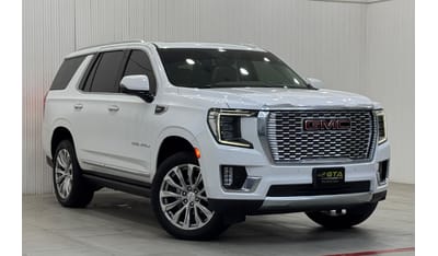 جي أم سي يوكون Denali 6.2L (8 Seater) 2022 GMC Yukon Denali, July 2027 GMC Warranty + Service Pack, Fully Loaded, V