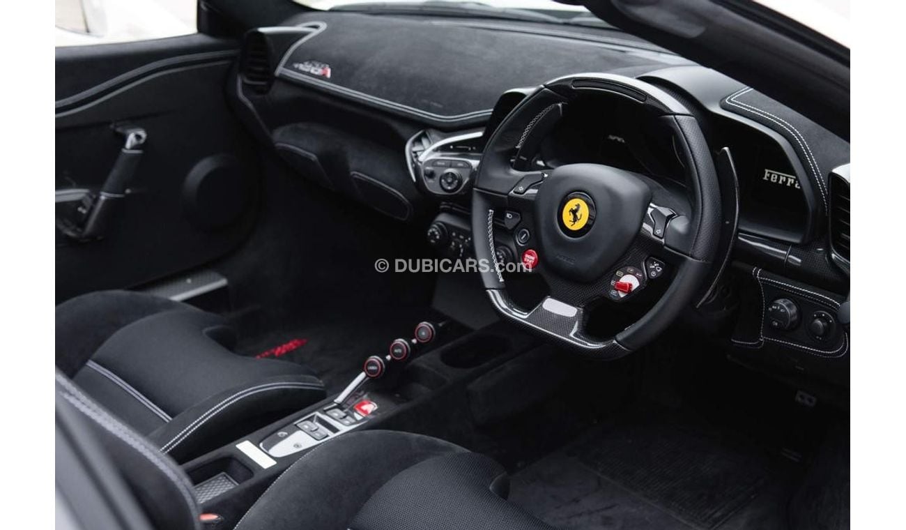 فيراري 458 سبيشياليه 4.5 Speciale Aperta Spider Convertible RIGHT HAND DRIVE