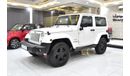 Jeep Wrangler EXCELLENT DEAL for our Jeep Wrangler Sahara ( 2014 Model ) in White Color GCC Specs