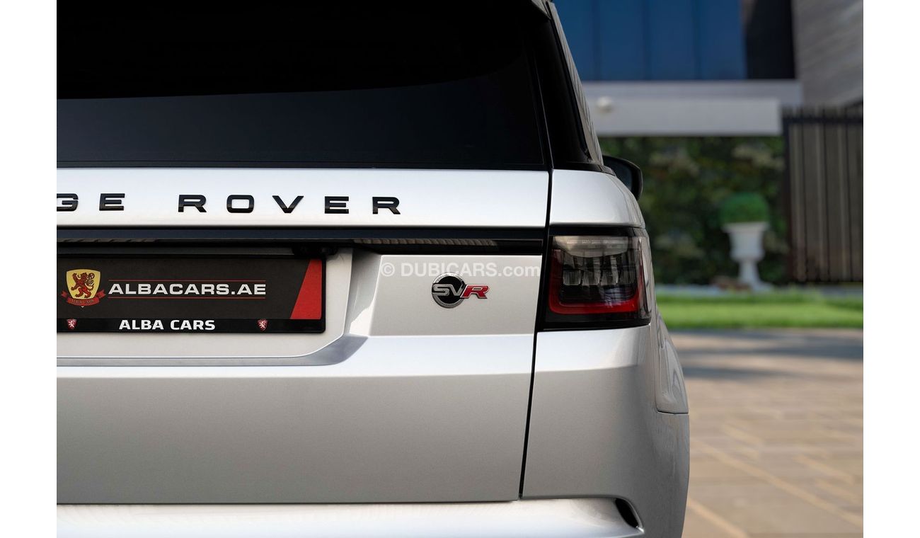 Land Rover Range Rover Sport SVR  | 6,560 P.M  | 0% Downpayment | Excellent Condition!