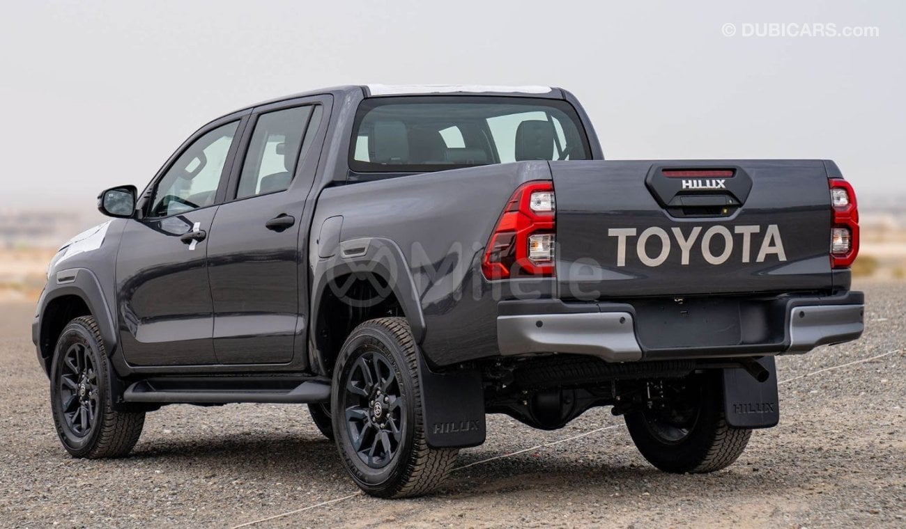 Toyota Hilux DC ADVENTURE 2.8L DIESEL 4X4 - GREY: LEATHER SEATS, 360 CAMERA, KEYLESS ENTRY