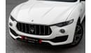 Maserati Levante Q4 | 3,231 P.M  | 0% Downpayment | Excellent Condition!