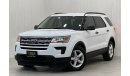 Ford Explorer 2018 Ford Explorer 7 Seater, Warranty, Full Service History, Excellent Condition, GCC