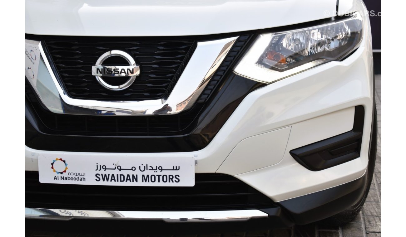 Nissan XTrail AED 1199 PM S 2WD 2.5 AT GCC DEALER WARRANTY