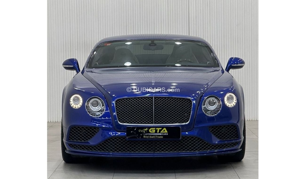 بنتلي كونتيننتال جي تي 2016 Bentley Continental GT Speed, Full Service History, GCC