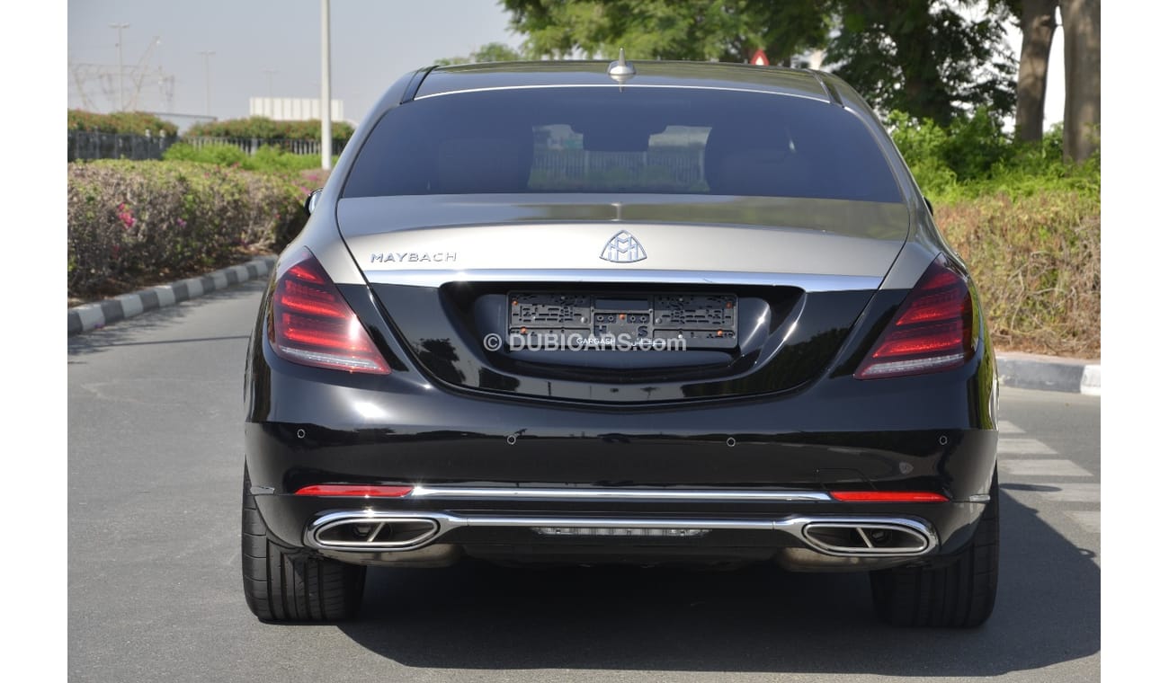 Maybach 62 Maybach S560 Two Color Model 2019 Under Dealer warranty