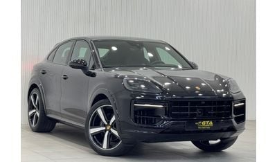 بورش كايان Base Coupe 2024 Porsche Cayenne Coupe, 2028 Porsche Warranty, Carbon Fiber Package, Fully Loaded, Lo