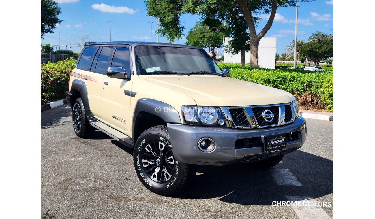 نيسان باترول سفاري GL 4.8L A/T (7 Seater) 2024 NISSAN PATROL SUPER SAFARI  GCC SPEC V6, 4.8L GASOLINE  A/T (7 SEATER). 