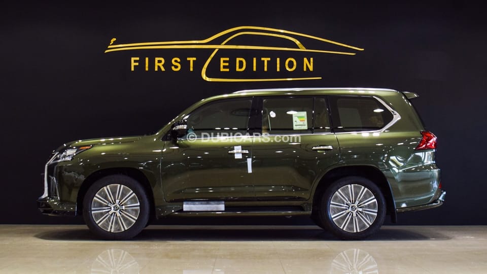 Lexus LX 570 GREEN LX570 GCC 2021 for sale: AED 399,000. Green, 2021