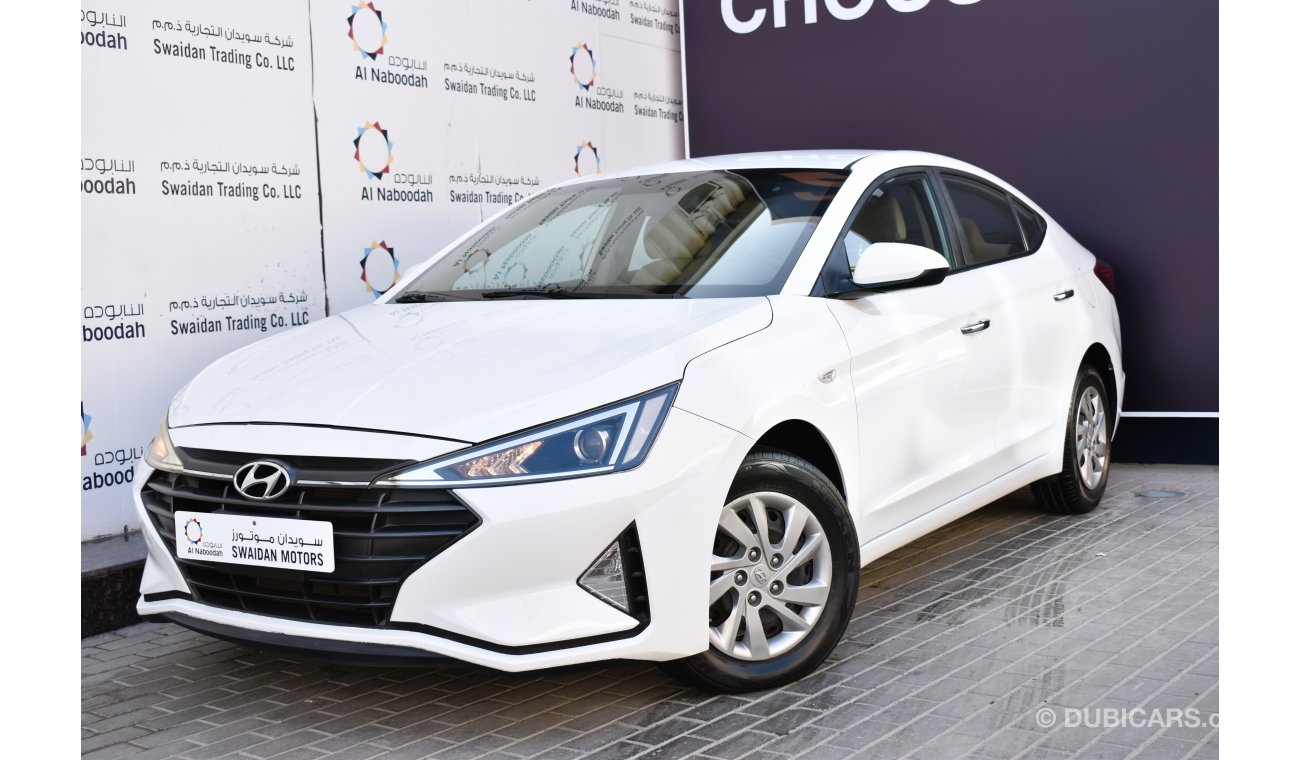 Hyundai Elantra AED 719 PM | 1.6L GL GCC DEALER WARRANTY