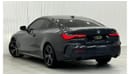 بي أم دبليو 420i 2024 BMW 420i Coupe, 5 Years AGMC Warranty + Service Contract Till 2029, Full Service History, GCC