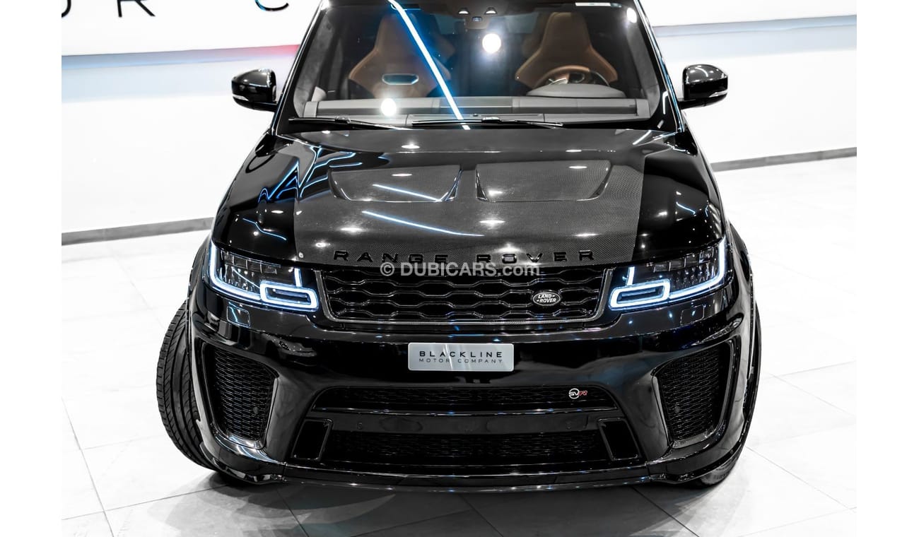 لاند روفر رينج روفر سبورت 2022 Range Rover Sport SVR, 2026 Agency Warranty & Service Contract, Low KMs, GCC