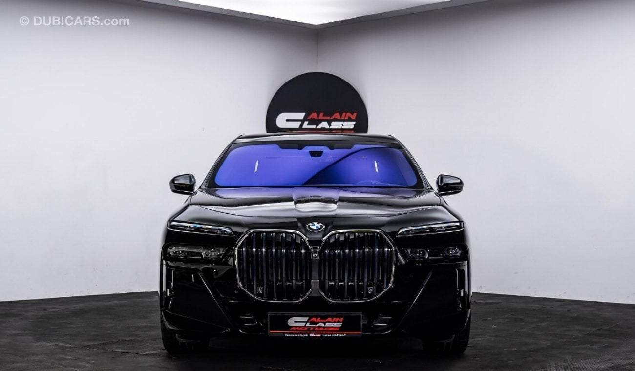 بي أم دبليو 735 i 2023 - GCC - Under Warranty and Service Contract