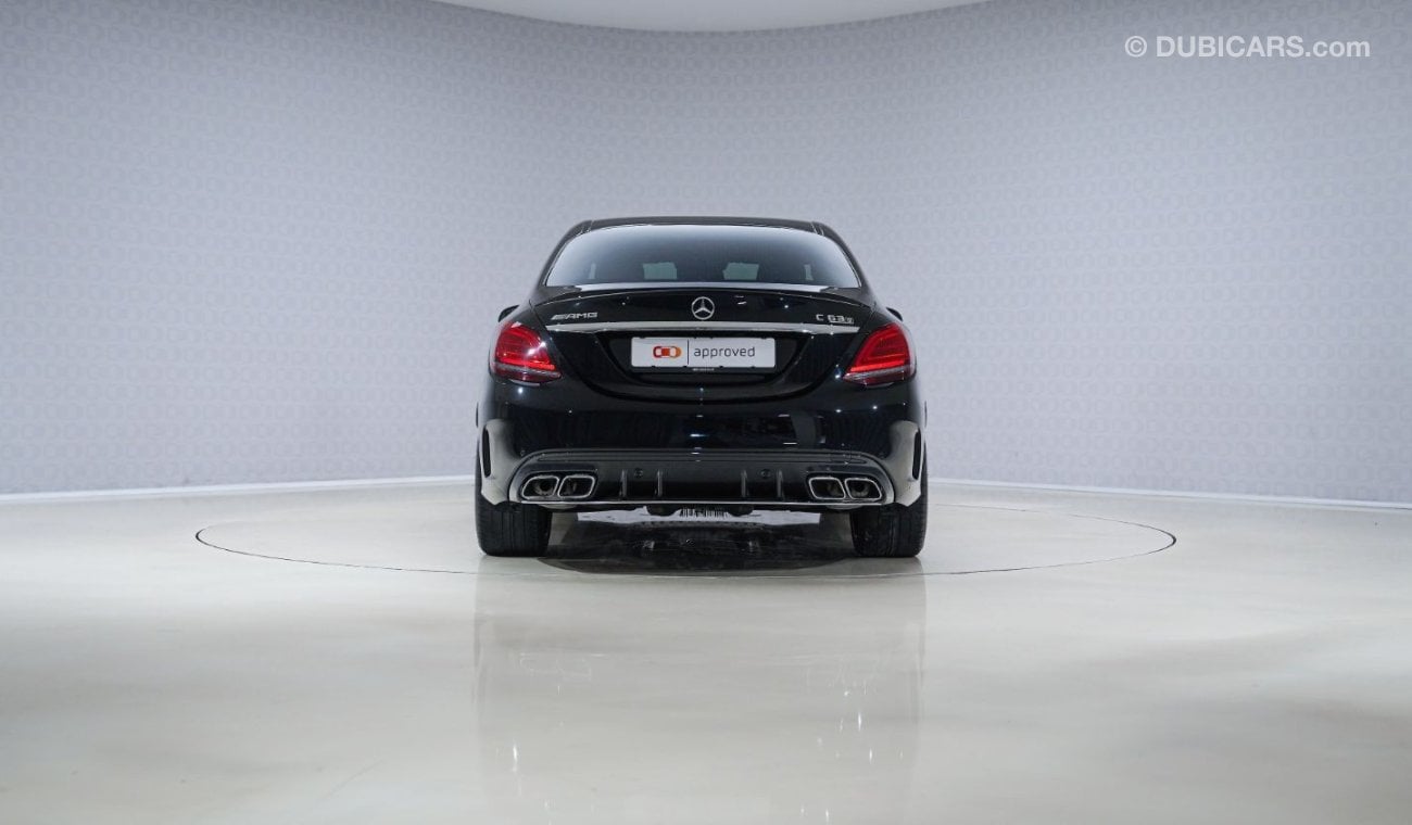 Mercedes-Benz C 63S AMG 2 Years Approved Warranty - Approved Prepared Vehicle