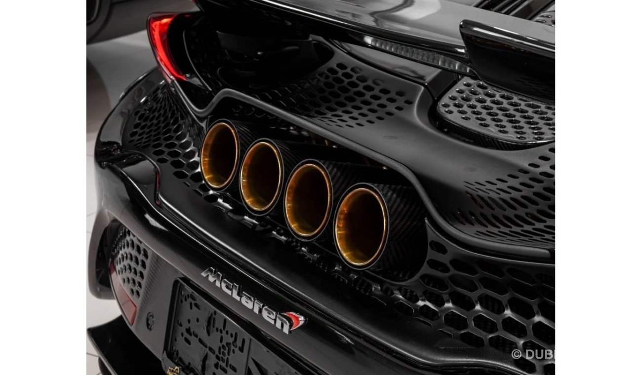 McLaren 720S Std 720-S UPGRADED TO 765-LT - GCC -EXHAUST SYSTEM + 999K GOLD IN EXHAUST + FULL CARBON FIBER EXTERI