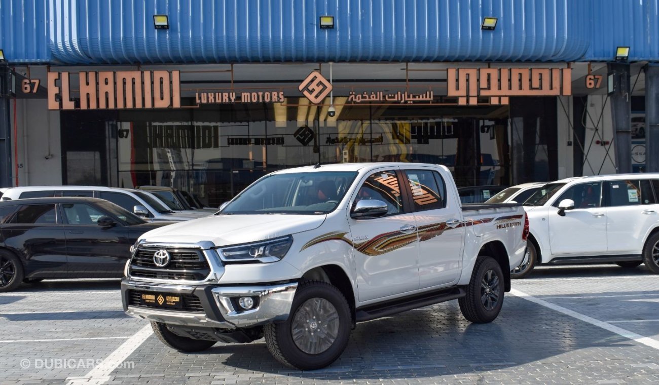 تويوتا هيلوكس Toyota Hilux TOYOTA HILUX DC 2.7L GLXS-G M/T 4X4 (PETROL) MY24