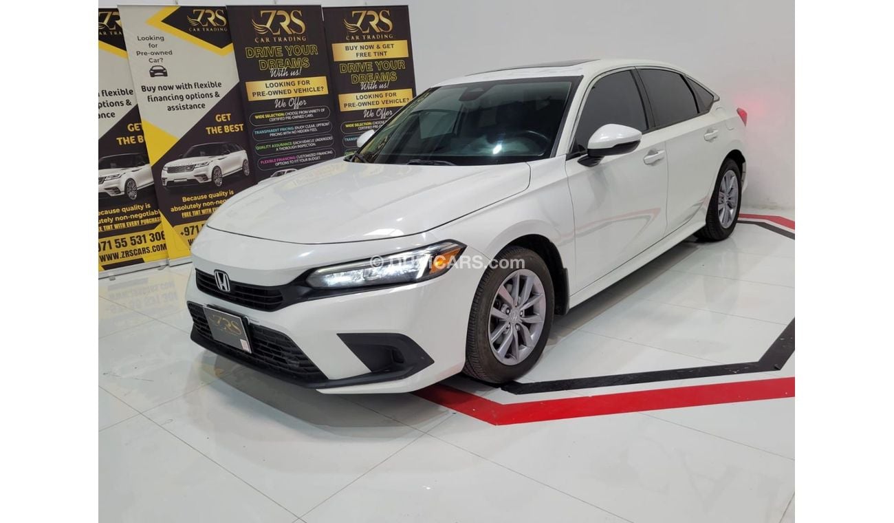 هوندا سيفيك AED 900 P.M | 2022 HONDA CIVIC EX | American Specs