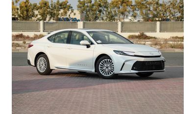 تويوتا كامري 2025 TOYOTA CAMRY LE 2.5 - PLATINUM WHITE PEARL inside BEIGE | Export Only