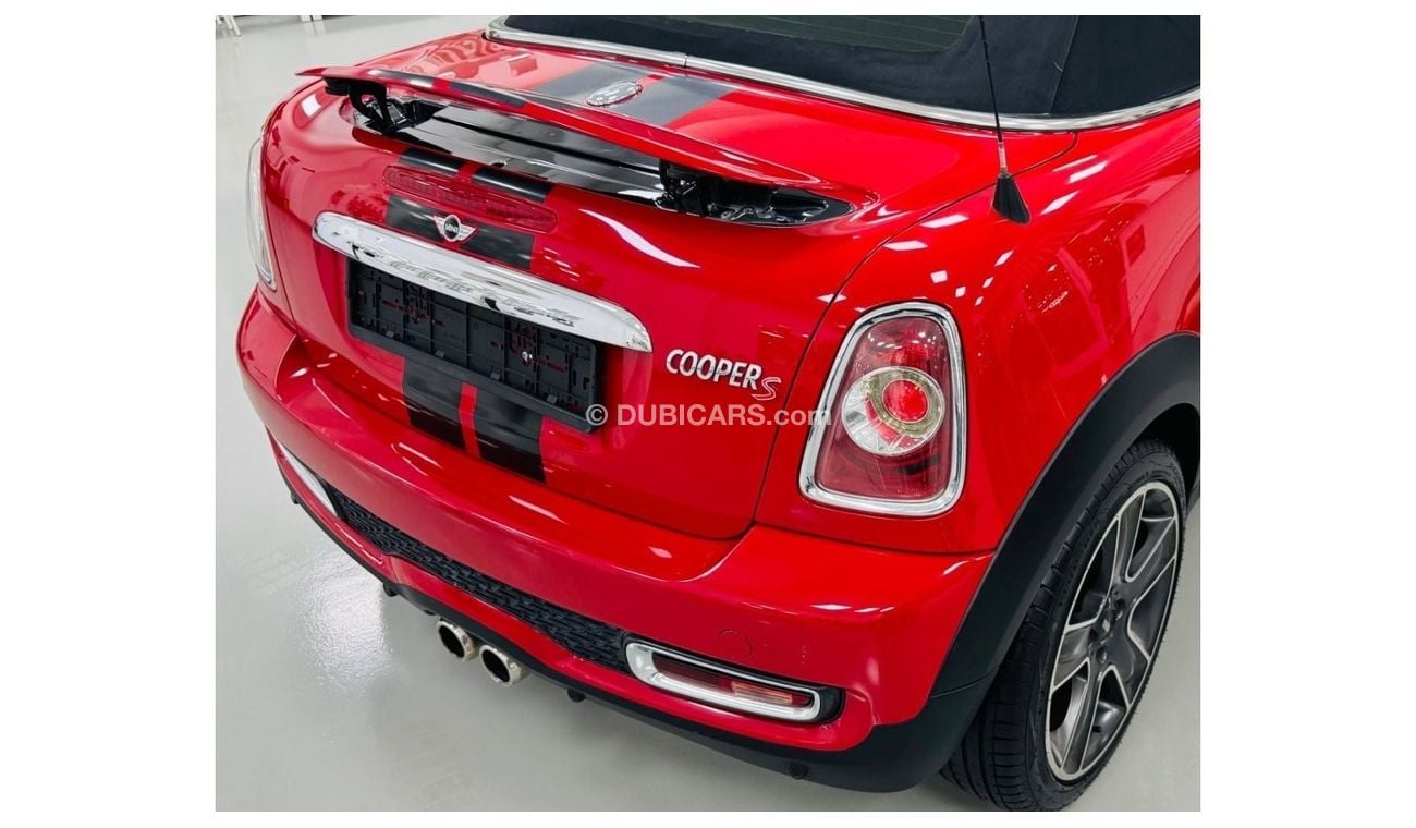 Mini Cooper S Cabrio GCC .. Convertible .. 4CYL .. Perfect Condition