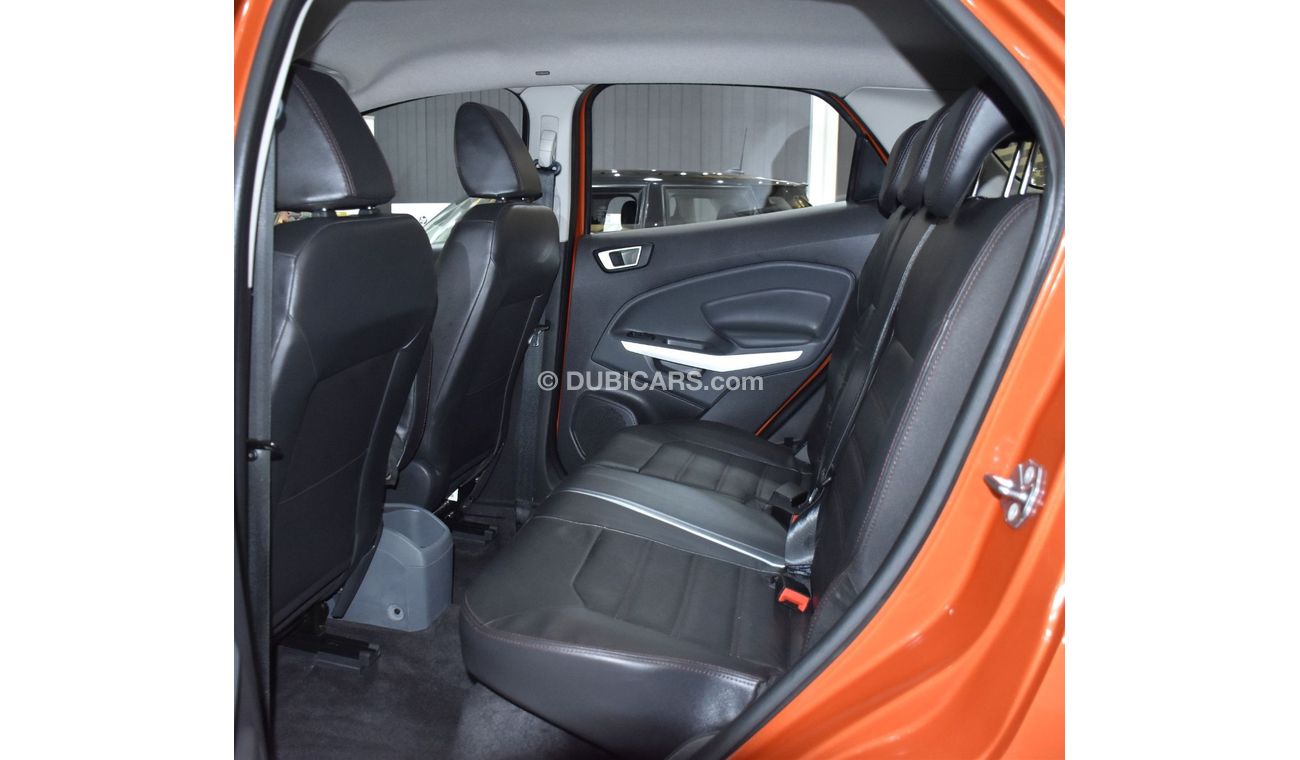 Ford EcoSport EXCELLENT DEAL for our Ford EcoSport Titanium ( 2016 Model ) in Orange Color GCC Specs