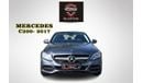 Mercedes-Benz C 300 0% DP - ENGINE+GEAR+CHASSIS GURANTEE - MERCEDES C300 2.0 4MATIC LUXURY AWD 2017  - US SPECS