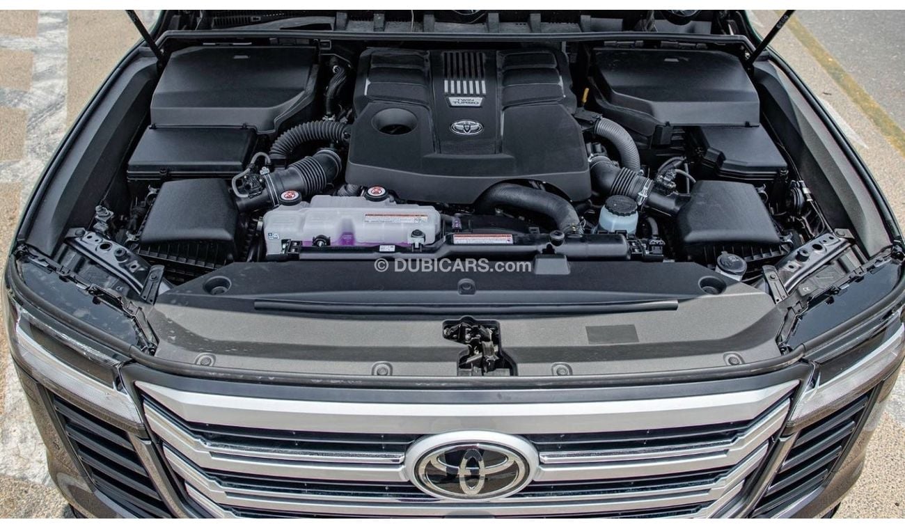 تويوتا لاند كروزر Toyota Land Cruiser GXR 3.5P AT MY2024 – Grey