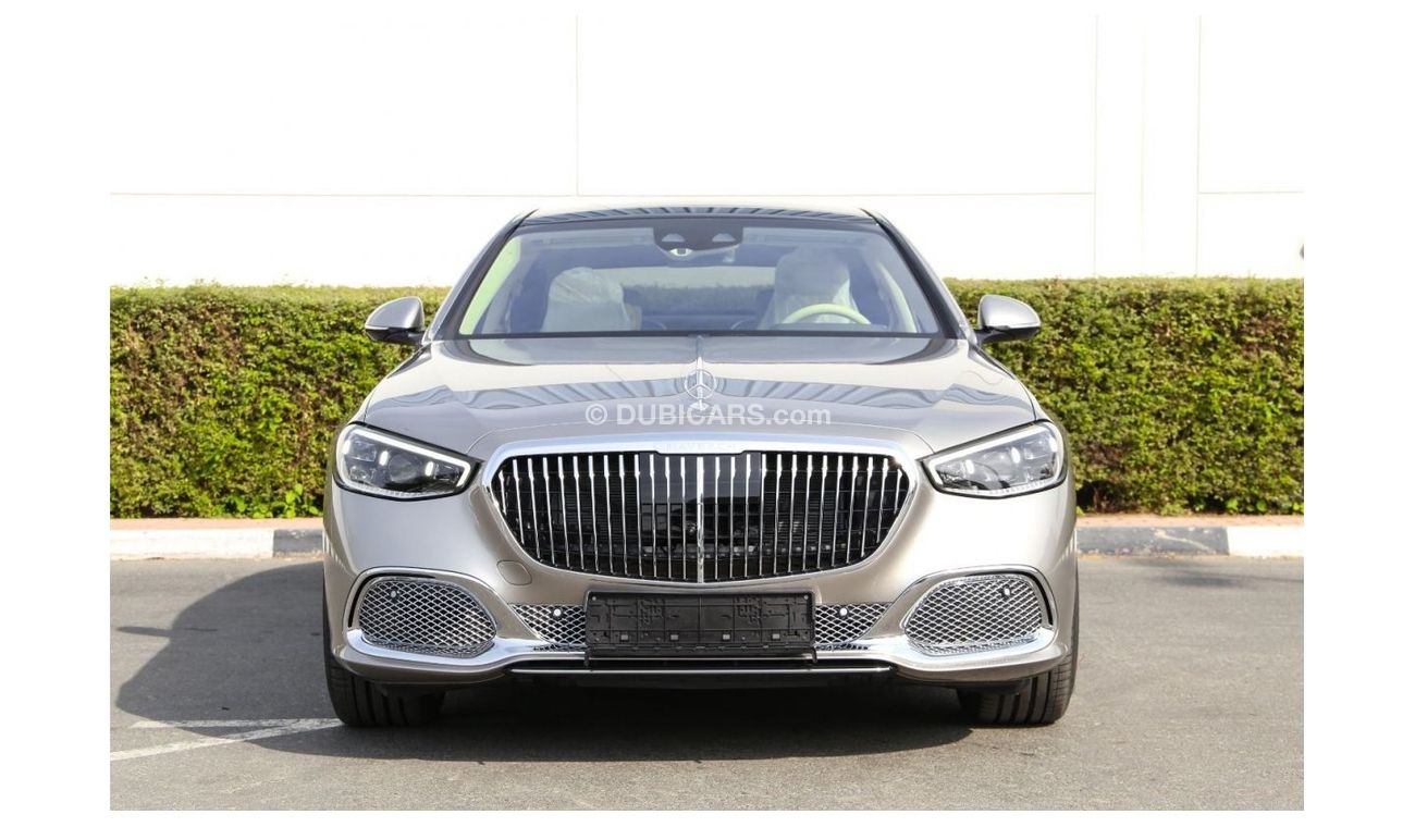 Mercedes-Benz S680 Maybach Rear Fineline wood 5 Years Warranty & Contract Service Abu Dhabi