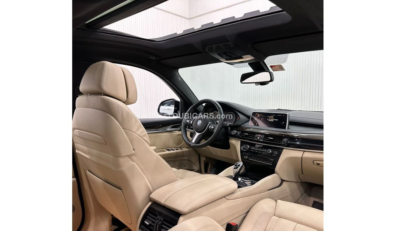 بي أم دبليو X6 50i M سبورت 2015 BMW X6 xDrive50i M-Sport, Service History, Full Options, Low Kms, GCC