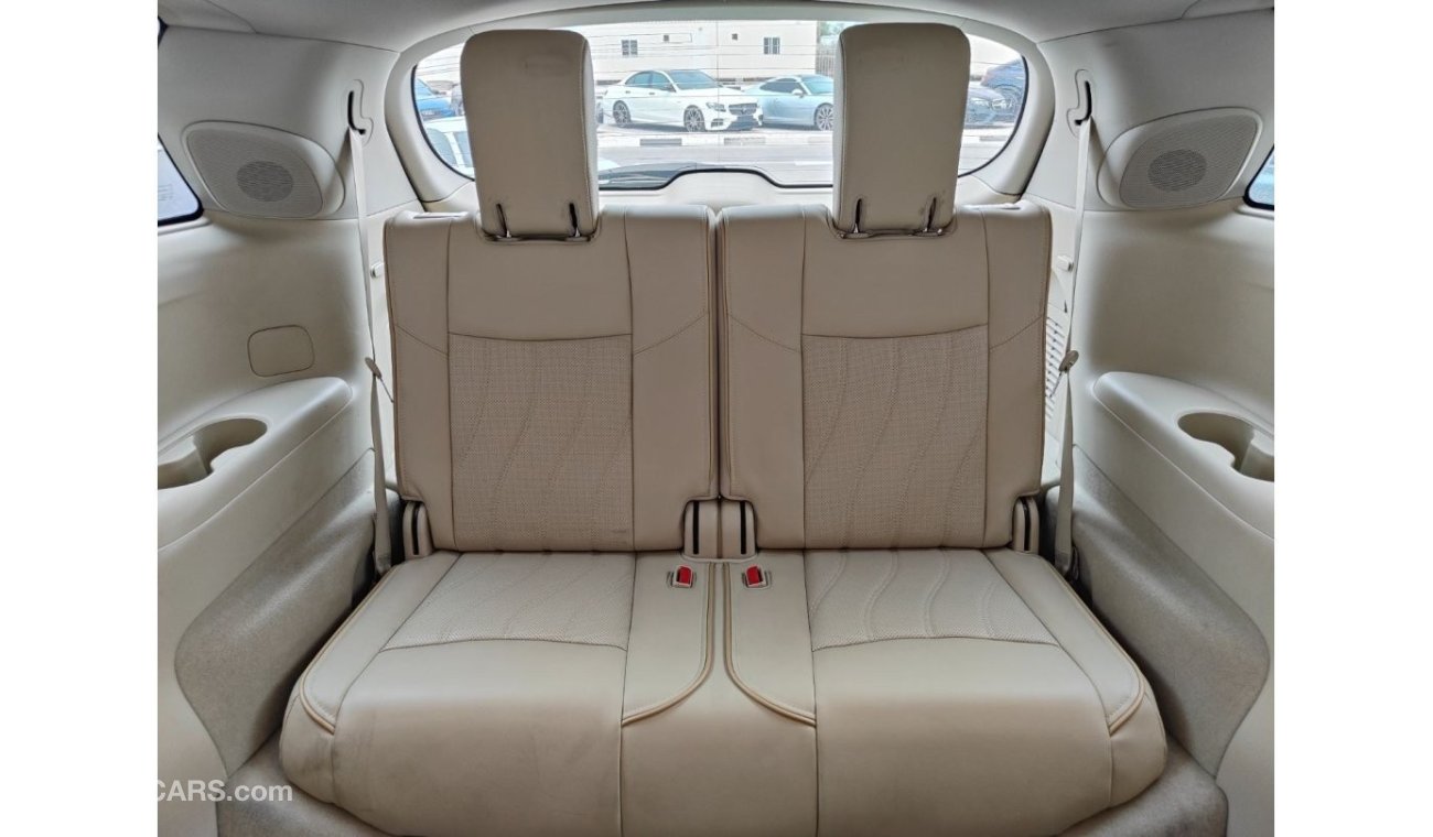 إنفينيتي QX60 2014 INFINITI QX60 COMFORT | 7 SEATS | GCC | 3.5L | WITH SUNROOF | 360* CAMERAS | LOW MILAGE