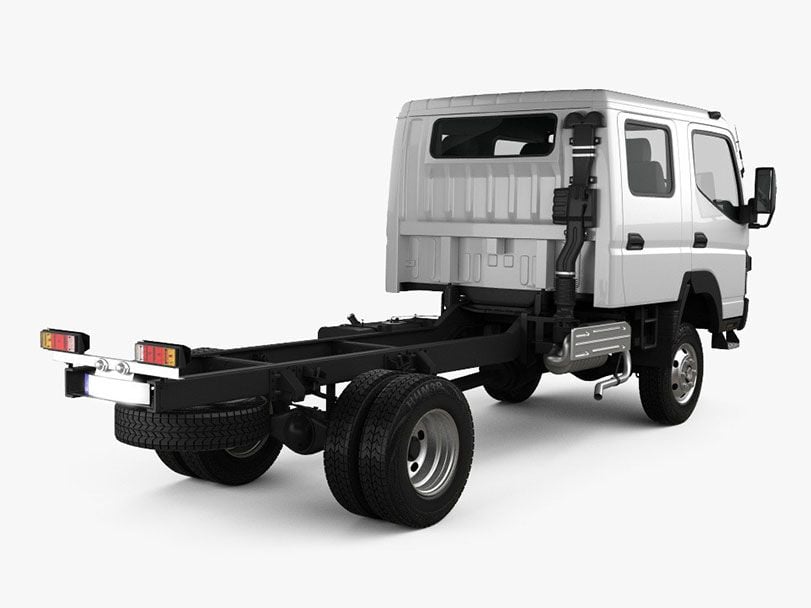 Mitsubishi Canter exterior - Rear Left Angled